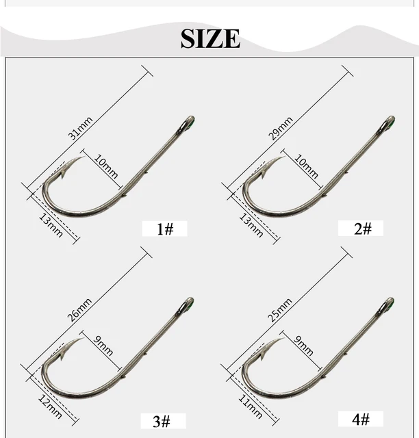 24Pcs/Bags Fishing Leaders Saltwater Fishing Rigs with Swivels