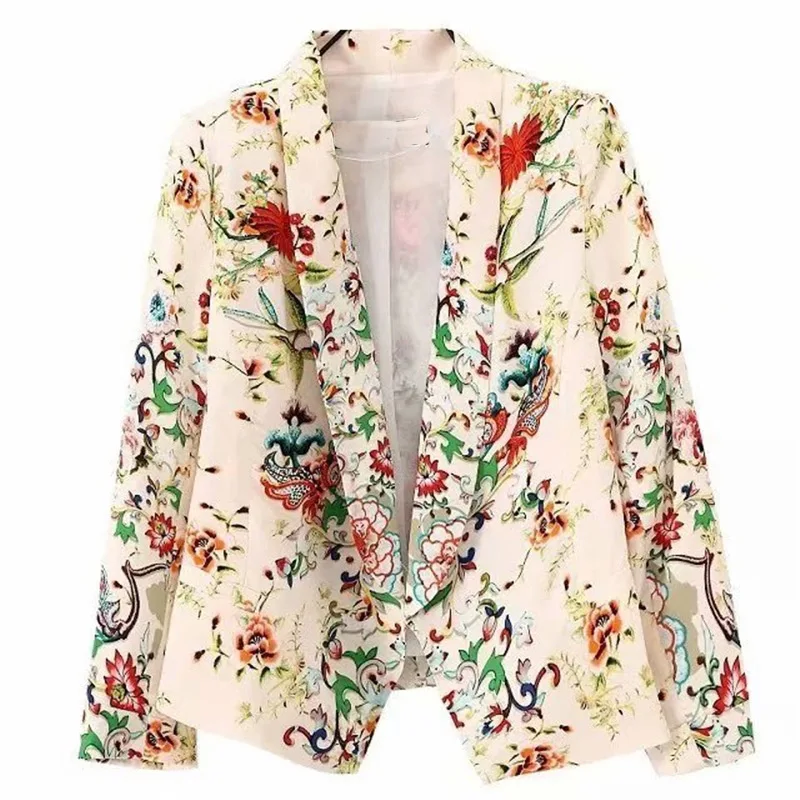 BONGOR-LUSS-Elegant-Three--Quarter-Sleeves-Print-Blazer-Office-Blazer-High-Quality-Notched-Neck-High-Street-Blazer--(14)