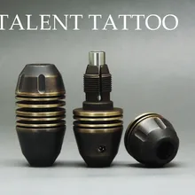 PRO CNC латунный оливковый твистер с резьбой для татуировки для профессионального тату-машина питания