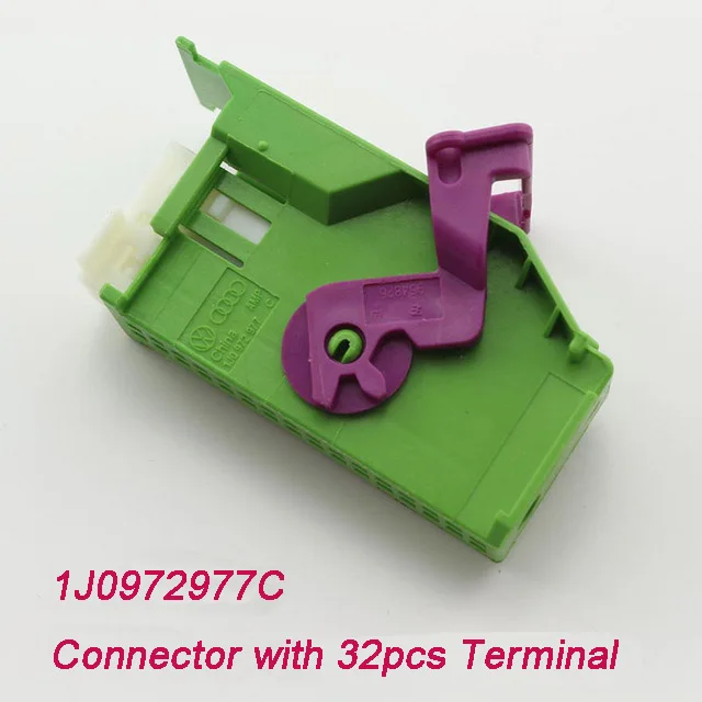 1 комплект 1J0972977C 1719057-1 Автомобильный разъем ECU терминал для приборной панели Audi VW