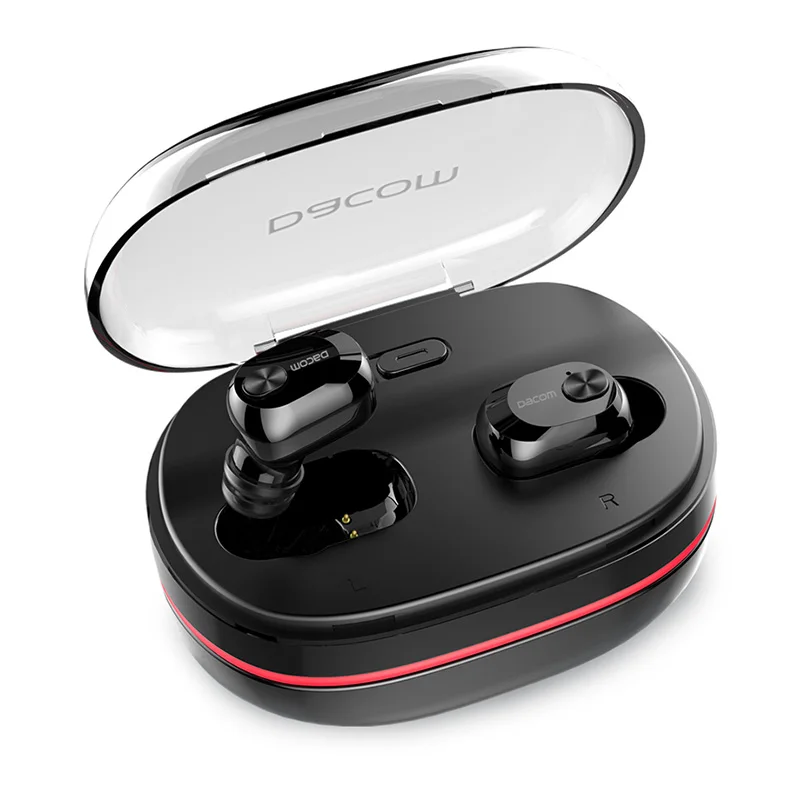 

TWS Mini Wireless Earbuds Stereo Bluetooth Earphone Handsfree With Microphone Backup Battery Case