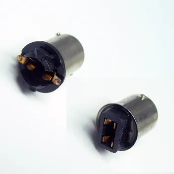 

PA 2PCS x T10 Wedge Ba15s 1156 Bulb Socket Adaptor Bulb Base Converter