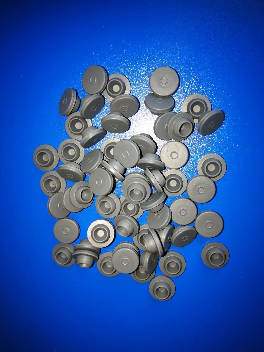 20mm single ring grey rubber 1