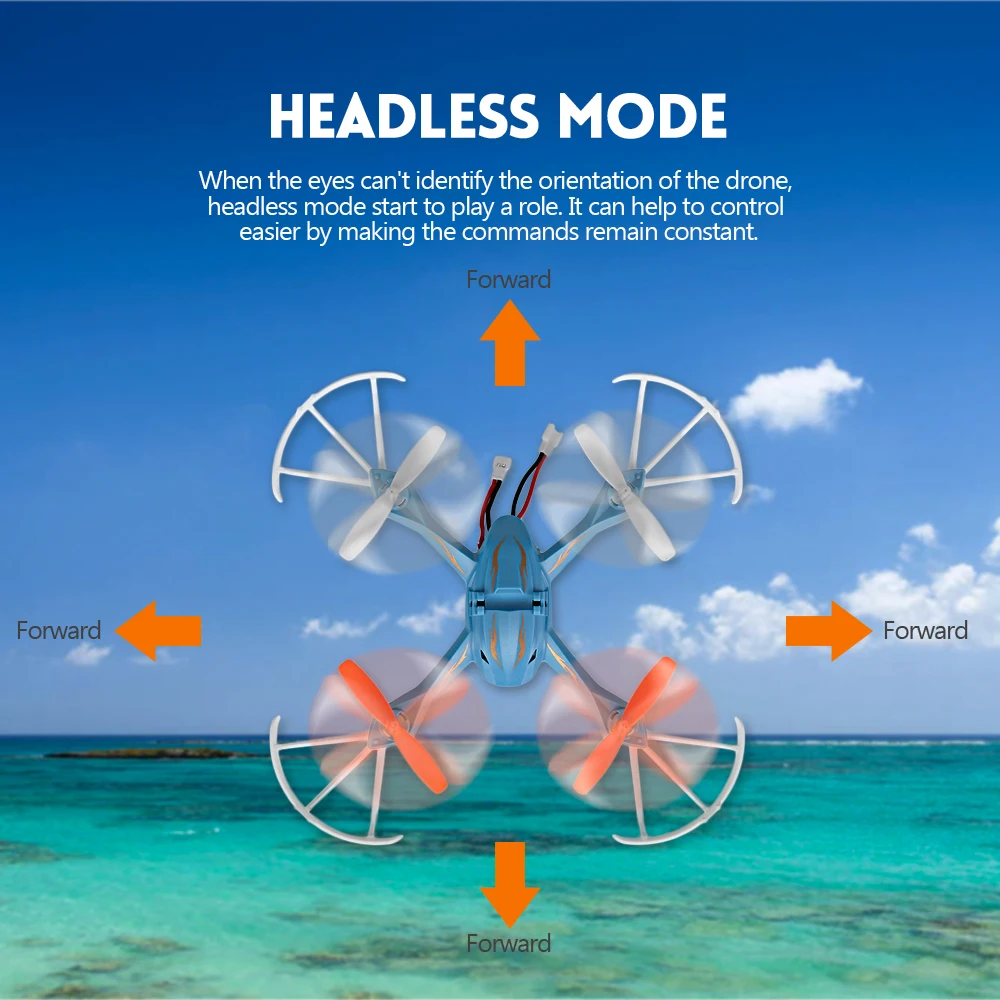 Flytec TY930 RC Quadcopter 2.4G 4CH 6-axis Gyro Headless High Hold Mode 3D Unlimited Flip Drone RTF