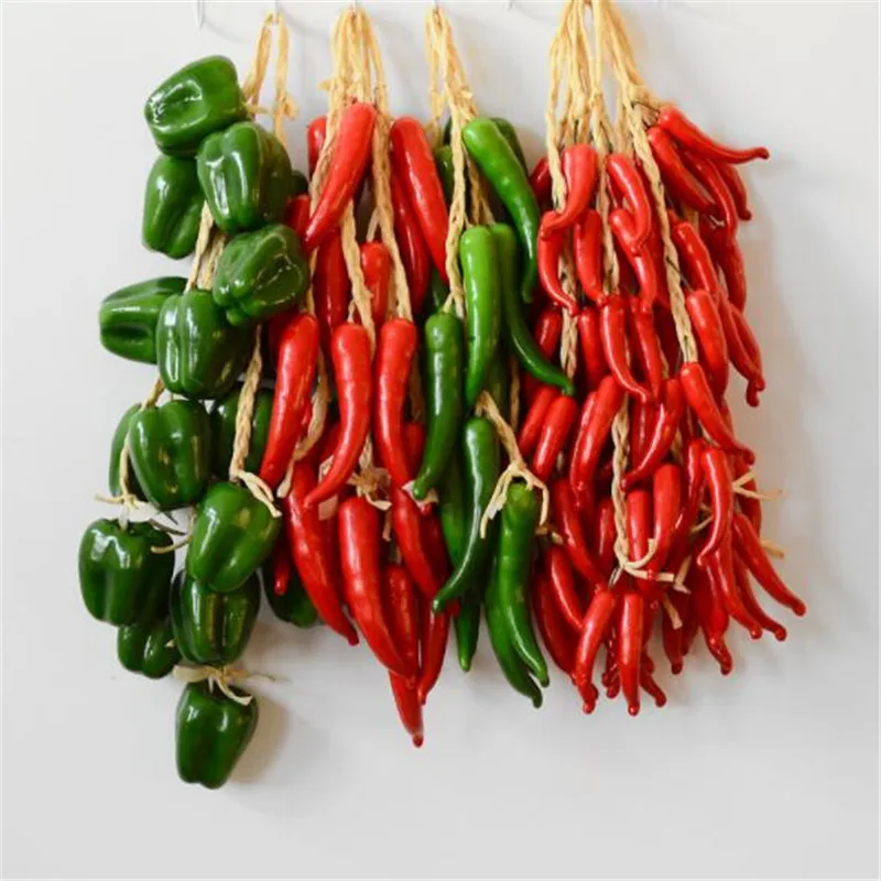 

A Series of Artificial Simulation Food Vegetables Fish Fake Foam Fruit Hang High Grade Wedding Party Floral Home Garden Art Deco