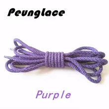 Качественные PeungLace 90 см круглые светоотражающие шнурки 3M спортивные Светоотражающие Шнурки