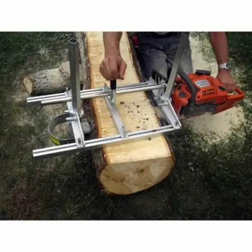 Portable Chainsaw Mill log Planking lumber cutting 48/" Chain saw Guide Bar