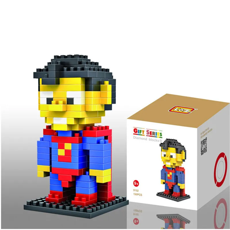 

MXM 115 Avengers Lron Man  Figure LOZ nano blocks Marvel Super Hero Diamond Building Blocks Mini DIY Bricks Model Toy