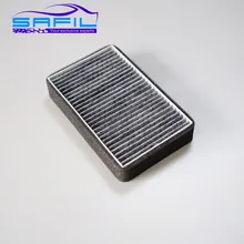 Фильтр для салона с 2 отверстиями для vw Sagitar CC Passat Magotan Golf Tiguan Touran audi Jetta, только внешний фильтр для салона# LT000-1