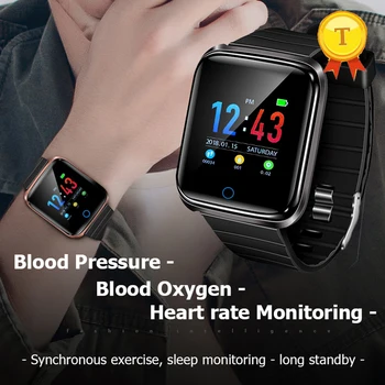 

2019 Newest arriving smart watch blood pressure monitoring big screen incoming call Sport Smartwatch wristwatch PK mi band