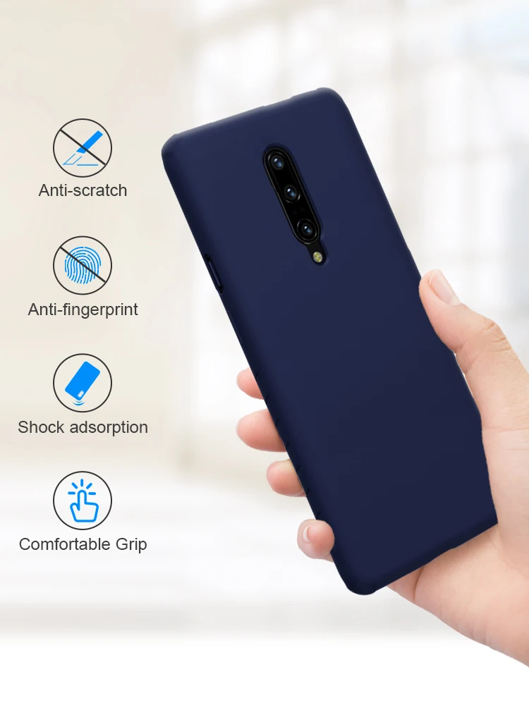 NILLKIN one plus 7 pro Чехол Силиконовый Гладкий защитный чехол на заднюю панель oneplus 7 Pro Чехол oneplus 7pro чехол 6,67 дюймов