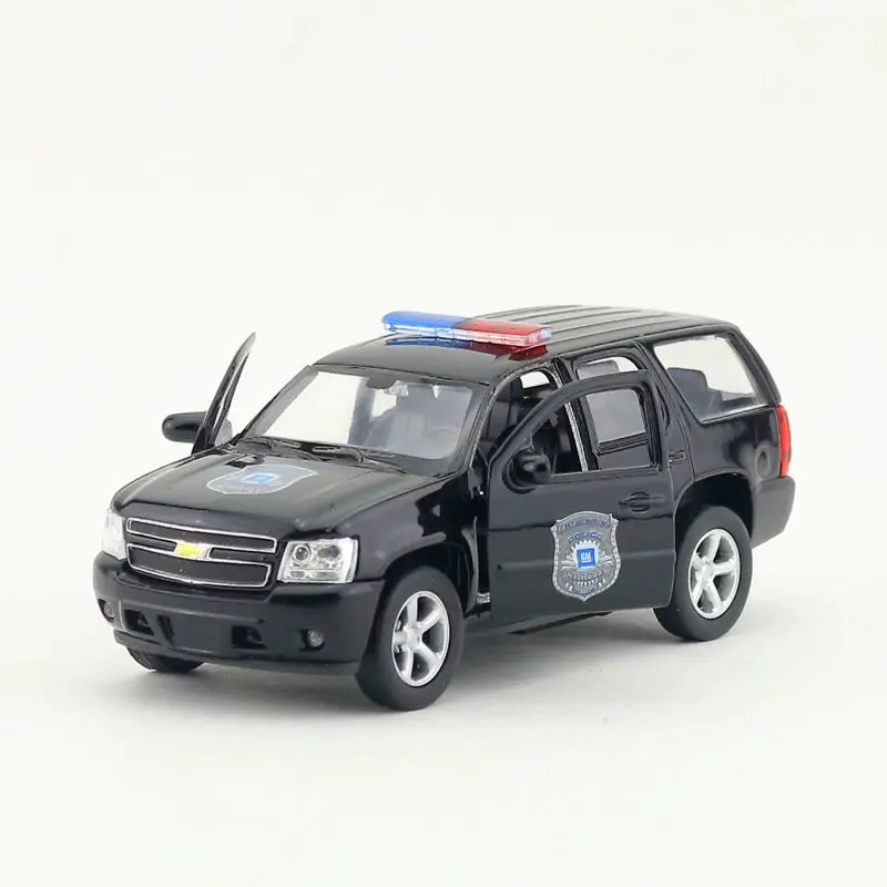 WELLY 1/36 Scal полицейская версия 2008 Chevrolet Tahoe полноразмерная SUV литая модель металлическая модель автомобиля для подарка/детей