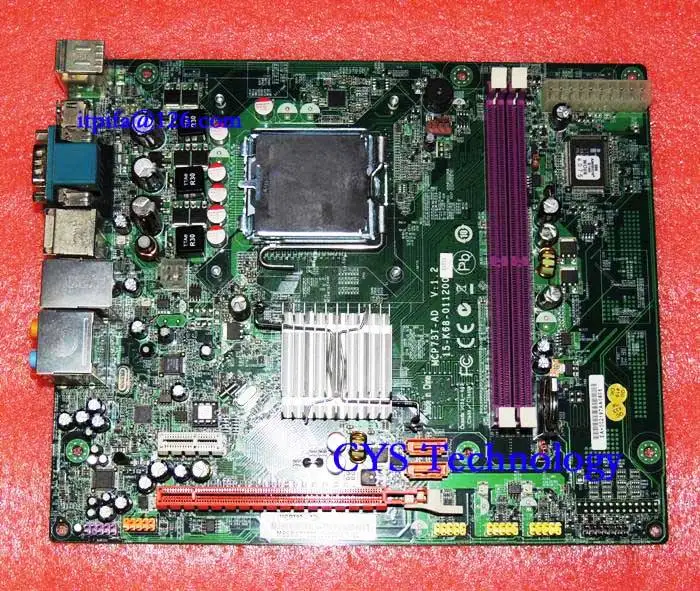 Бесплатная доставка chuangyisu для Оригинал материнская плата mcp73t-ad gf7100 Socket 775 DDR2 VGA HDMI