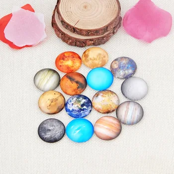 

Mix Style Universe Sky 10mm 12mm 14mm 18mm 20mm 25mm 30mm Photo round glass cabochon demo flatback Jewelry Accessory fit base