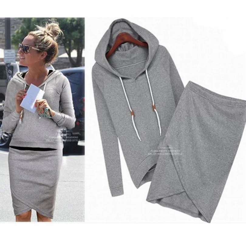 sweatshirt fleece skirt