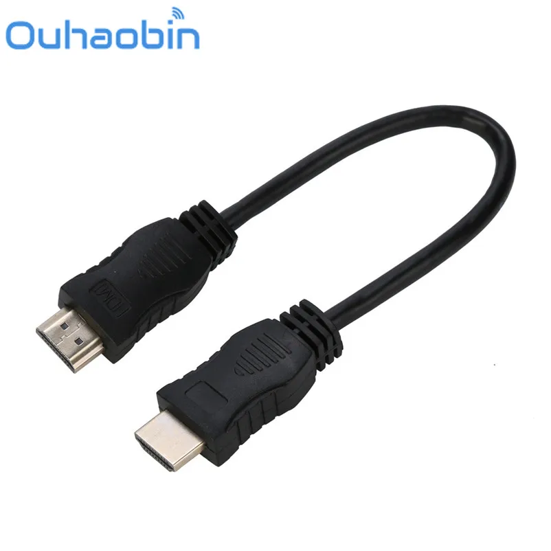 Ouhaobin HDMI 1 4 кабель HDTV позолоченный 28 AWG Кот 2/CL2/FT4 hdmi-hdmi под подарок Окт 24 челнока |
