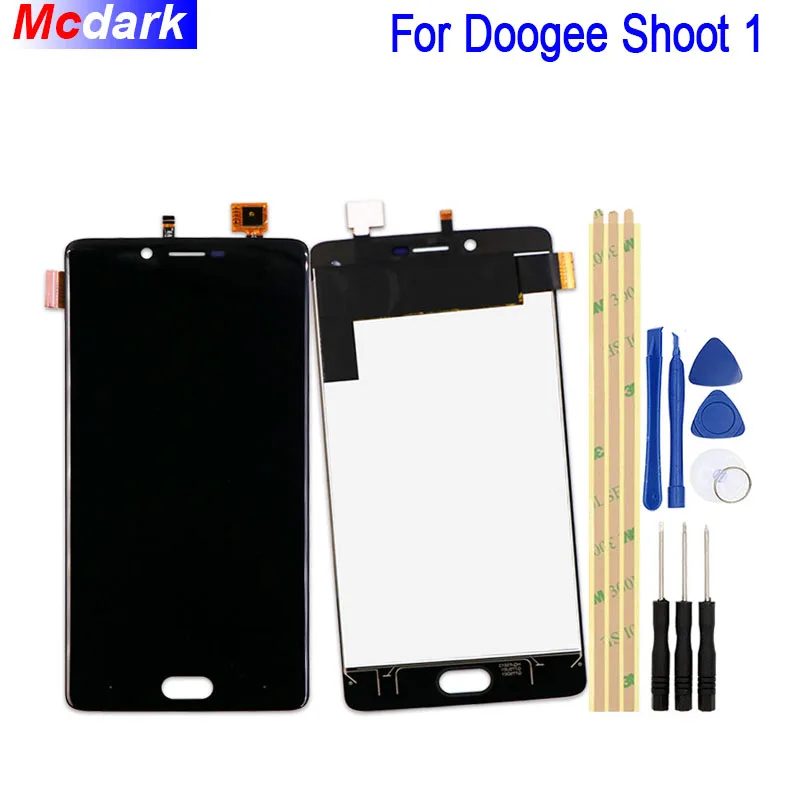 Mcdark Для Doogee Shoot 1 ЖК-дисплей Дисплей и кодирующий преобразователь сенсорного