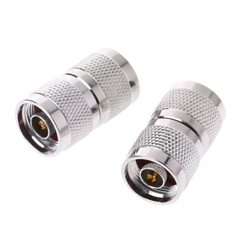 

2019 New 2 Pcs RF N Plug Male to N Plug Male N-JJ Coaxial Connector Antenna Cable Adapter Electrical Equipment