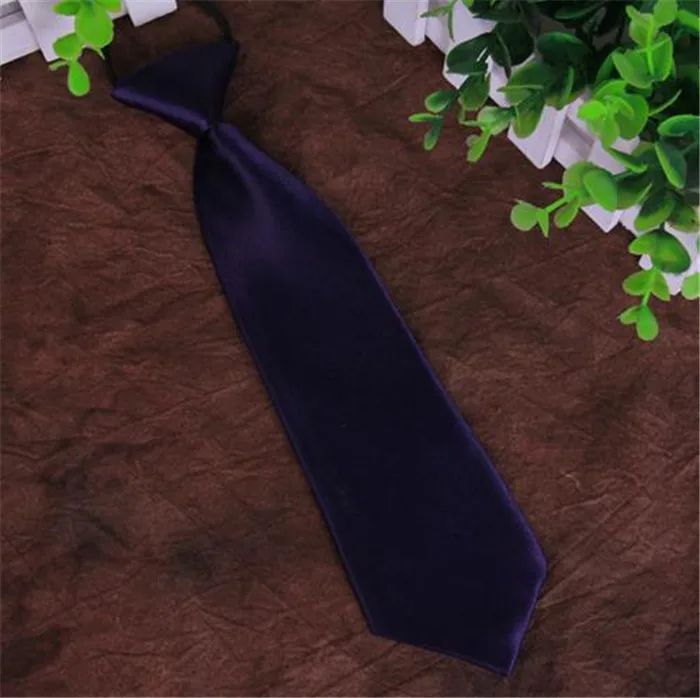 Модный хит; с галстуком для мальчиков, Детская школьная однотонный, из полиэстра шелковые галстуки ДЕТСКАЯ облегающий узкий голову галстук gravata LD006