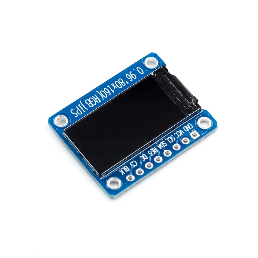IPS экран 0 96 дюймов 7P SPI HD 65K полноцветный ЖК модуль ST7735 Привод IC 80*160 (не