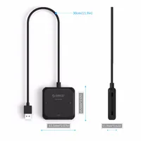 כרטיס sd Orico 4 ב 1 USB 3.0 קורא כרטיסים חכמים Card Reader פלאש Multi זיכרון TF / SD / MS / CF 4 כרטיס קריאה כתיבה Simultaneously- CRS31A (5)