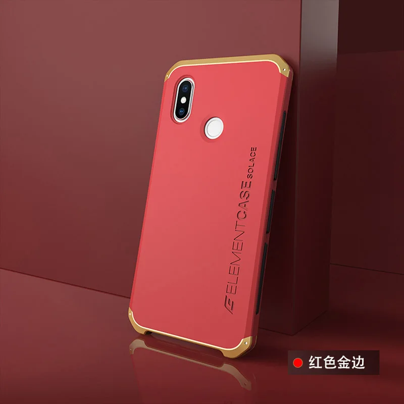 Для Xiaomi Mi 8 чехол для телефона для Xiaomi Mi 8 алюминиевая металлическая рамка для Xiaomi Mi 8 задняя крышка для Xiaomi Mi 8 Capa Fundas - Цвет: M