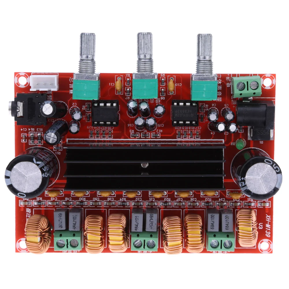 TPA3116D2 Sound Quality Power Amplifier Board 50W*2+100W 2.1 Channel