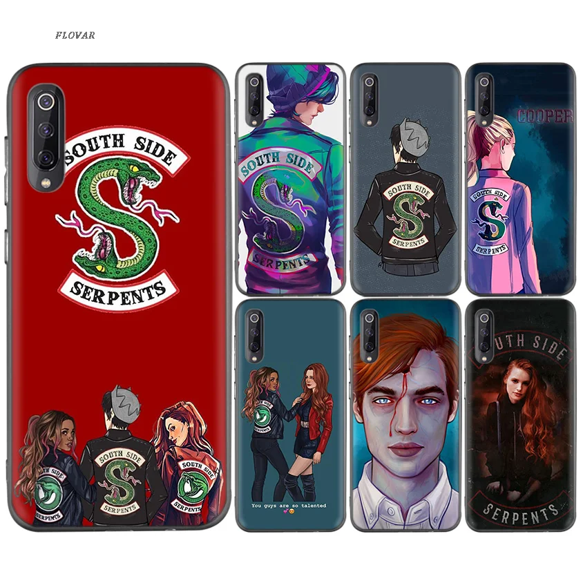 

Hot TV Riverdale Black Soft Case For Xiaomi 9 8 A2 lite A1 Play Pocophone F1 Xiomi Redmi Y3 Note 7 6 5 Pro 5Plus Cover Coque