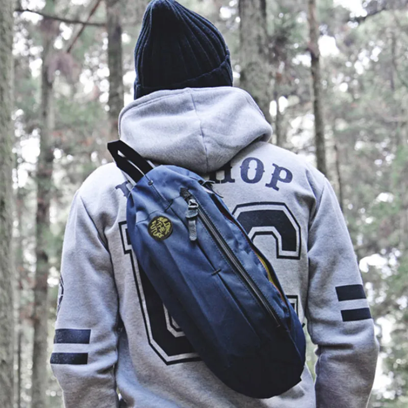 

Unisex Chest Pack Trending High Quality Mens Crossbody Bag Casual Bag Waterproof Oxford Single Shoulder Strap Pack 3 colors