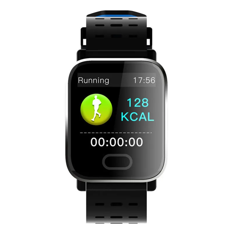 A6 Смарт часы монитор сердечного ритма Спорт фитнес трекер монитор сна водонепроницаемые спортивные часы браслет для IOS Android телефон