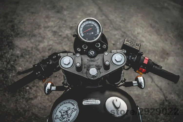 Универсальный винтажный мотоциклетный настраиваемый Поворотный Светильник s лампа передняя/задняя мигалка классический мотоциклетный высококачественный сигнальный светильник