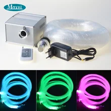 Maykit 300 Звезды Ночник звездное небо с Cree 5 Вт Led волоконно-оптический осветитель и 3,6 м Pmma волокна для детской комнаты декор