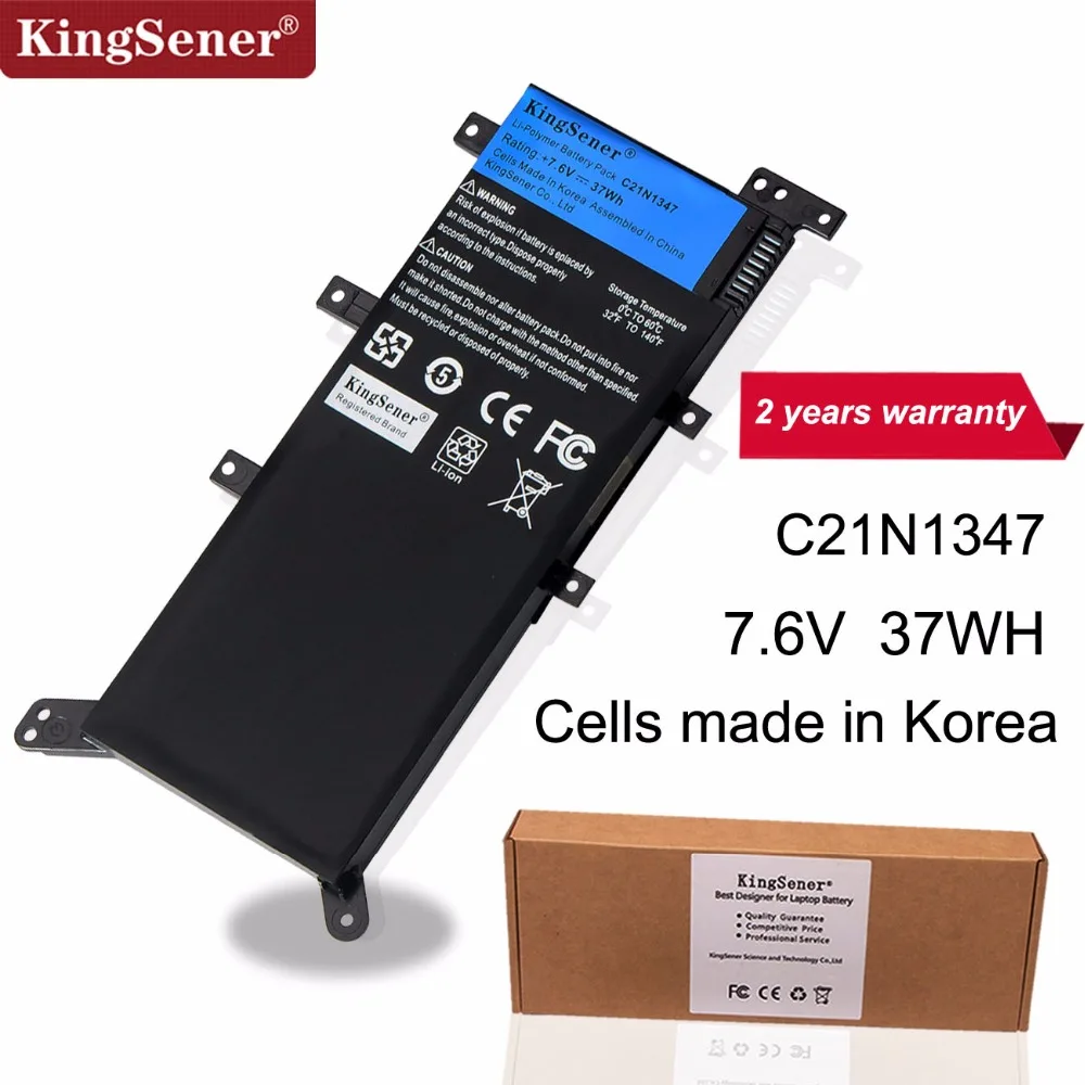 7.5V 37WH KingSener C21N1347 New Laptop Battery For ASUS X554L X555 X555L X555LA X555LD X555LN X555MA 2ICP4/63/134 C21N1347 7.5V 37WH KingSener C21N1347 New Laptop Battery For ASUS X554L X555 X555L X555LA X555LD X555LN X555MA 2ICP4/63/134 C21N1347
