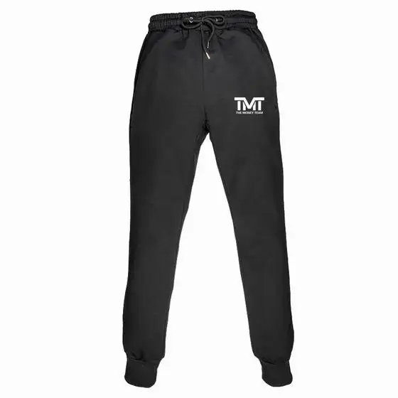 Бренд, TMT, с принтом, для тренажерного зала, мужские джоггеры, повседневные, мужские спортивные штаны, для бега, Pantalon Homme, брюки, спортивная одежда, штаны для бодибилдинга - Цвет: Черный
