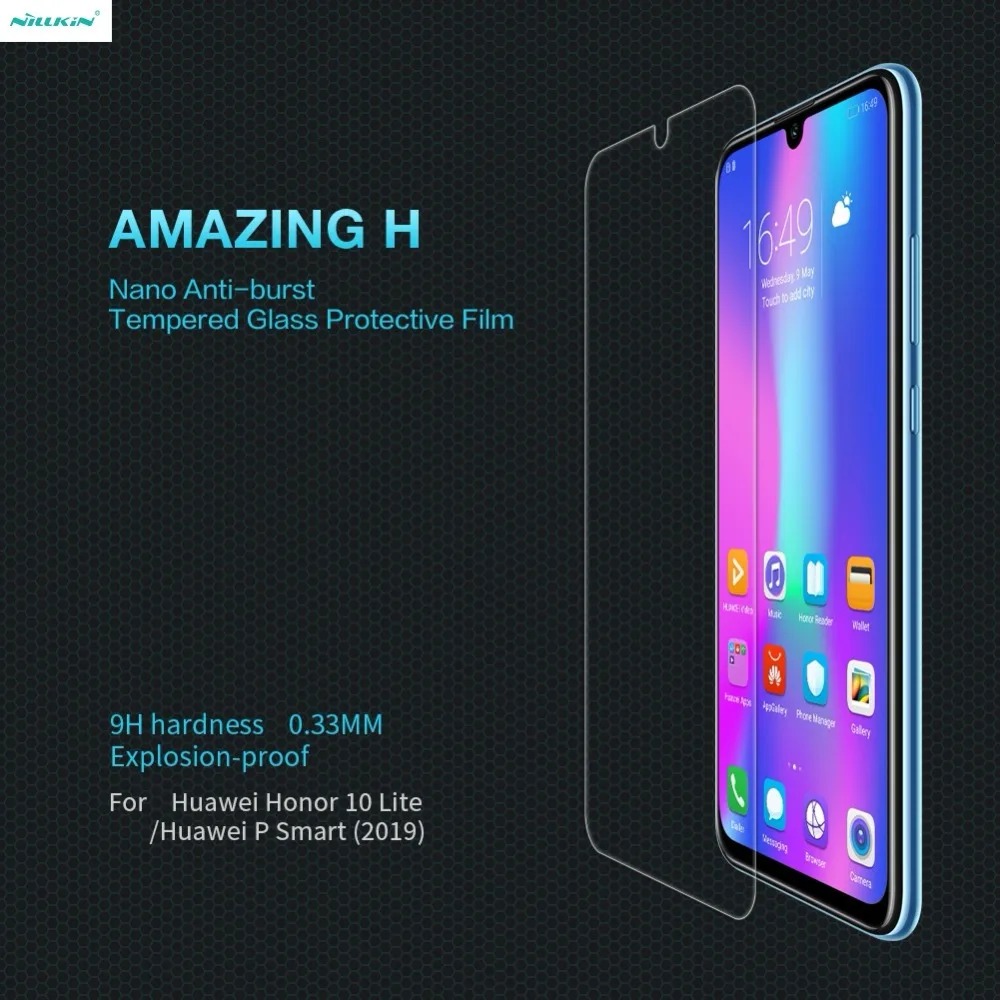 

Nillkin Amazing H 0.33MM Anti-Explosion Glass Tempered Glass Screen Protector For Huawei Honor 10 Lite/P Smart (2019)