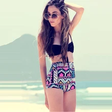 Plus Size Swimwears Summer Style Women Bikinis Set Print Floral Swimwear Push Up Bathing Suit Swimsuits Gather Design Underwear