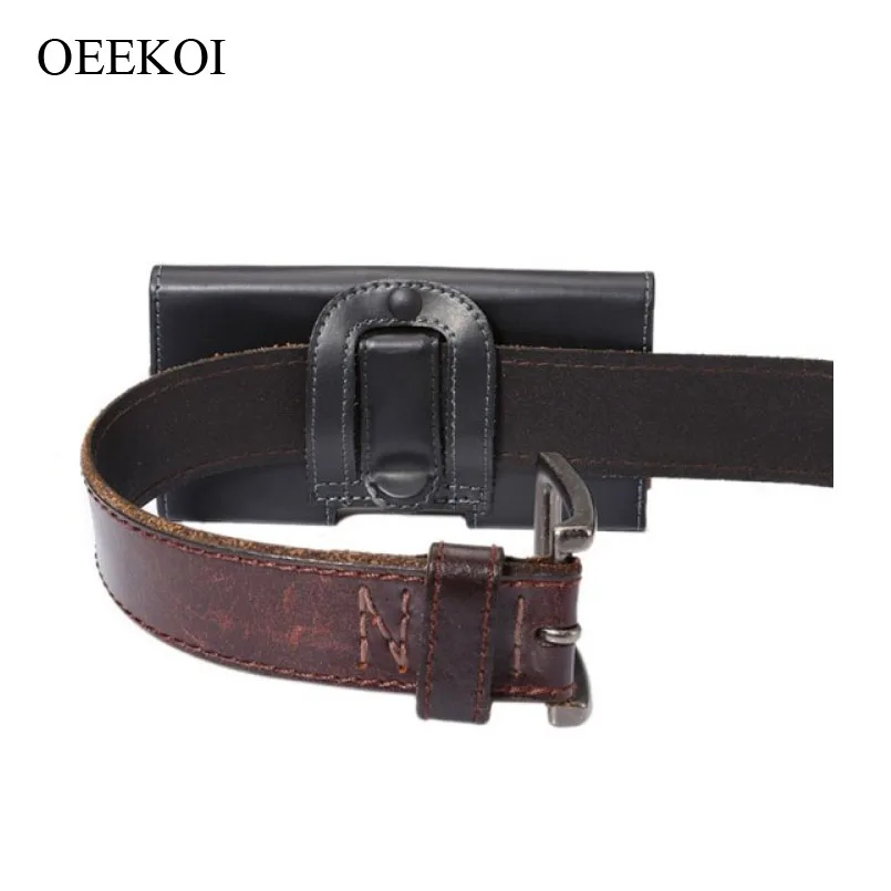 

OEEKOI Belt Clip PU Leather Waist Holder Flip Pouch Case for Nokia 210/3310 4G/3310 2017/216/230/222/225/515/208/207/301/800c