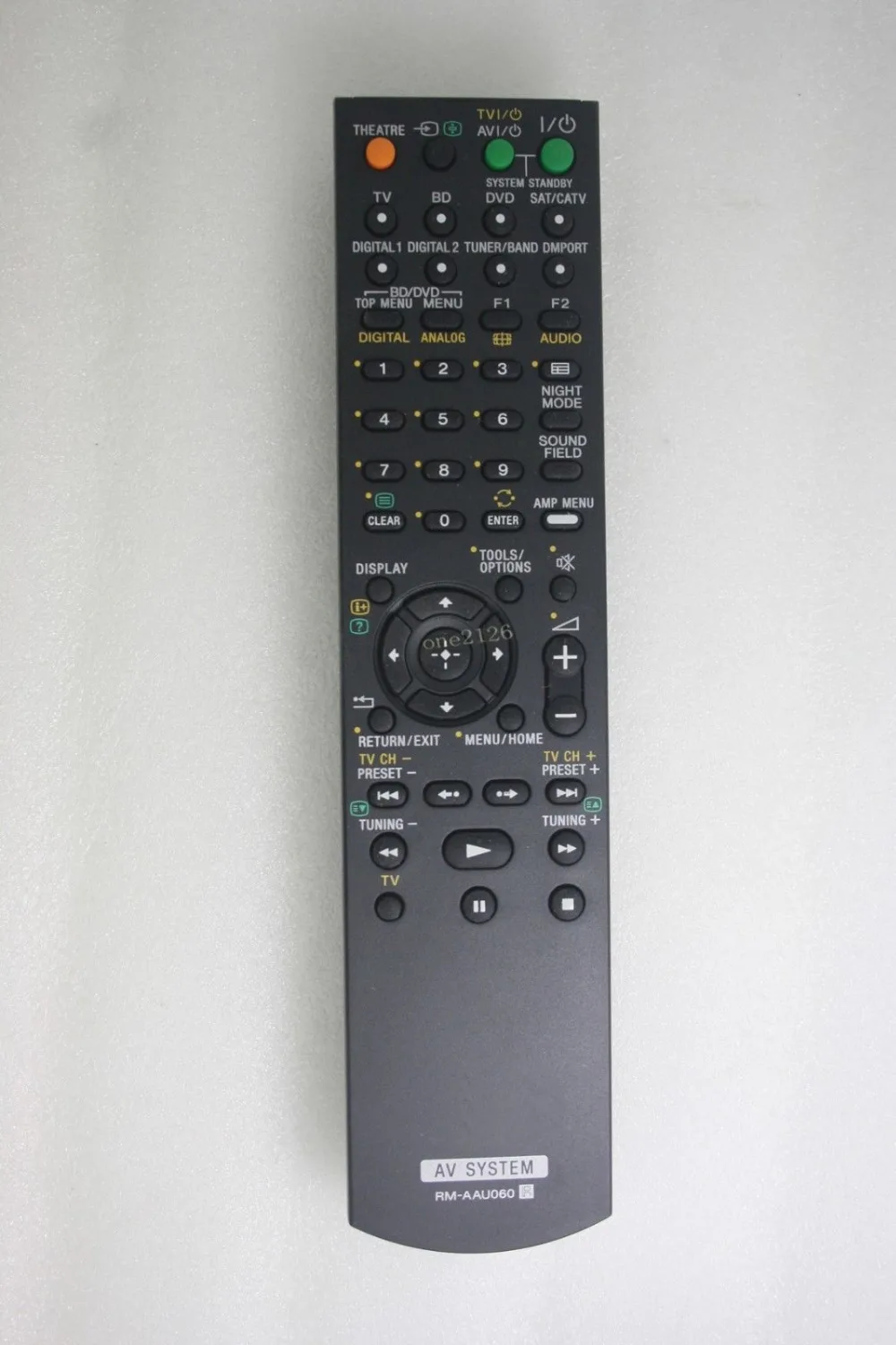 

New Remote Control For Sony RM-AAU005 STR-DG500 STR-DG600 STR-K1600 AV Receiver AV system