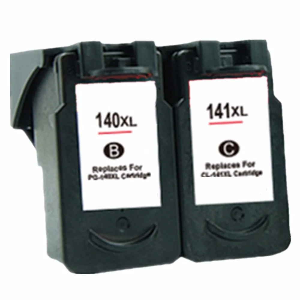 Восстановленные чернильные картриджи для Canon PG 140 PG140 CL 141 CL141 Pixma MG2580 MG2400 MG2500 IP2880