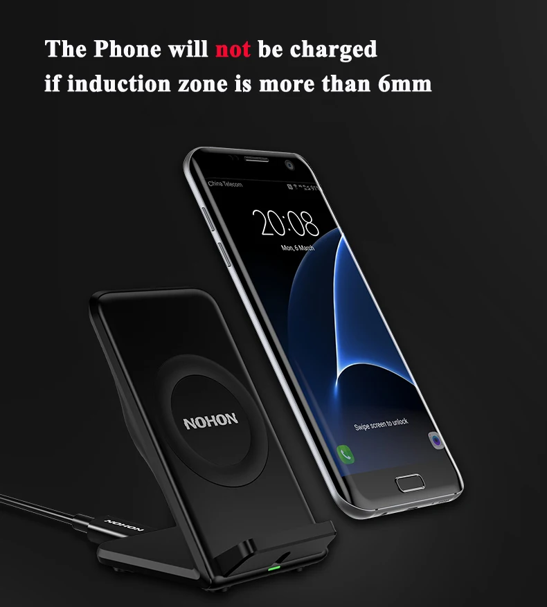 NOHON Wireless Charger Stand NH-WXC02 Details (04)  For Google Nexus 4 ,  Nexus 5 ,  Nexus 6 , Nexus 7