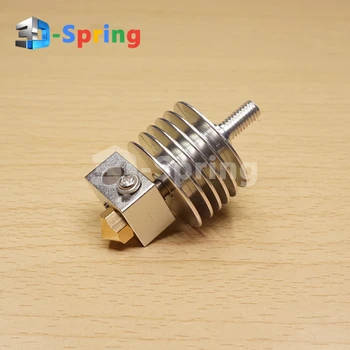

Mini MK10 Hotend Short Extruder Nozzle Kit Use 2*4mm Tube M6 for 3D Printer RepRap Bowden Makerbot 1.75mm Filament