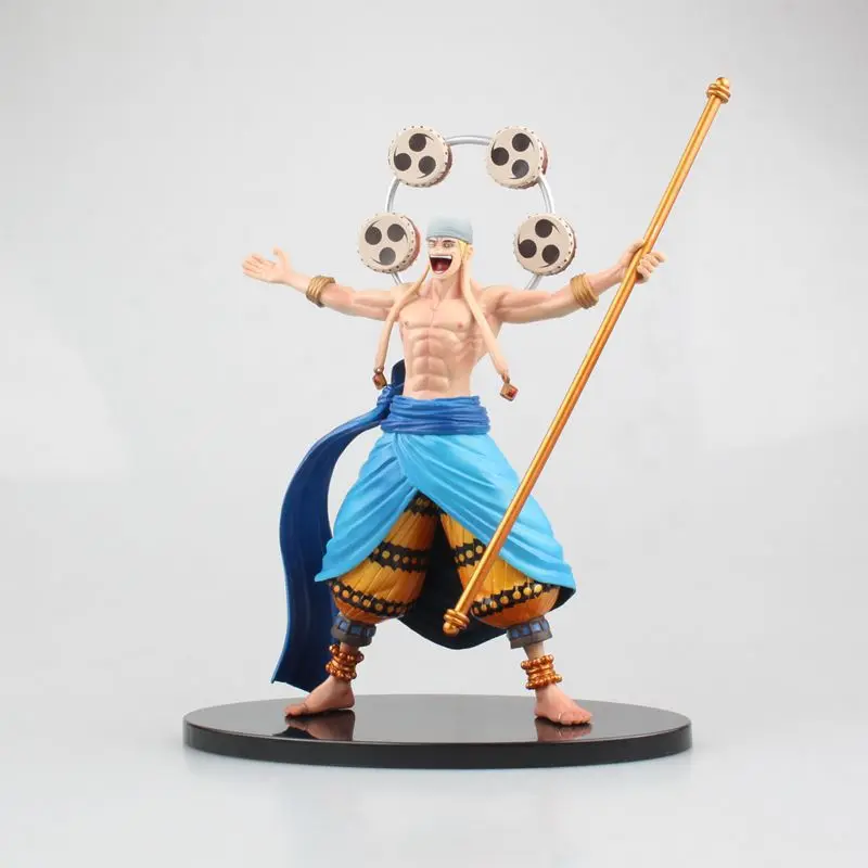 19 см One piece Enel фигурку аниме Doll ПВХ Новая Коллекция Фигурки игрушки для подарок на Новый год