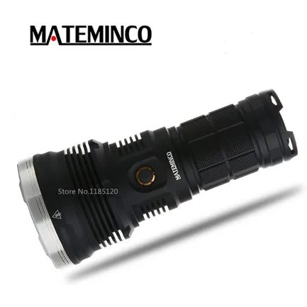 Ручной фонарь MATEMINCO MT35 CREE XHP35 HI max 2700 люмен 7 режимов работы SMO дальность луча 1587 м длинный фонарик