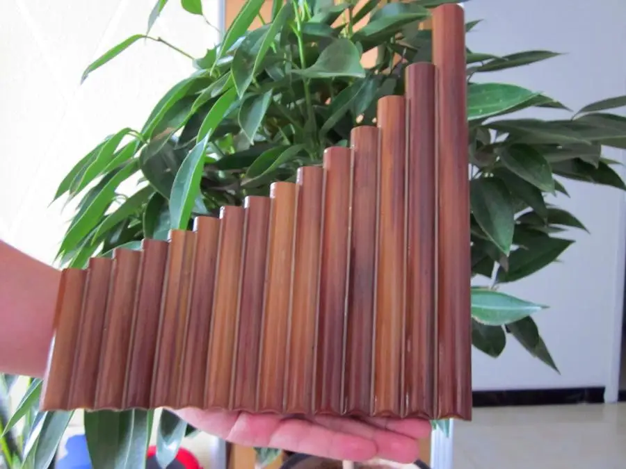 SevenAngel عالية الجودة 15 أنابيب Panflute اليسار واليمين اليد الخيزران Panpipe مفتاح G الناي شياو آلات موسيقية dizi SevenAngel عالية الجودة 15 أنابيب Panflute اليسار واليمين اليد الخيزران Panpipe مفتاح G الناي شياو آلات موسيقية dizi