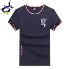 Весна Лето короткий рукав Повседневная Tace& Shark брендовая мужская футболка homme высокое качество Топы И Футболки Королевский yachting футболка для мужчин