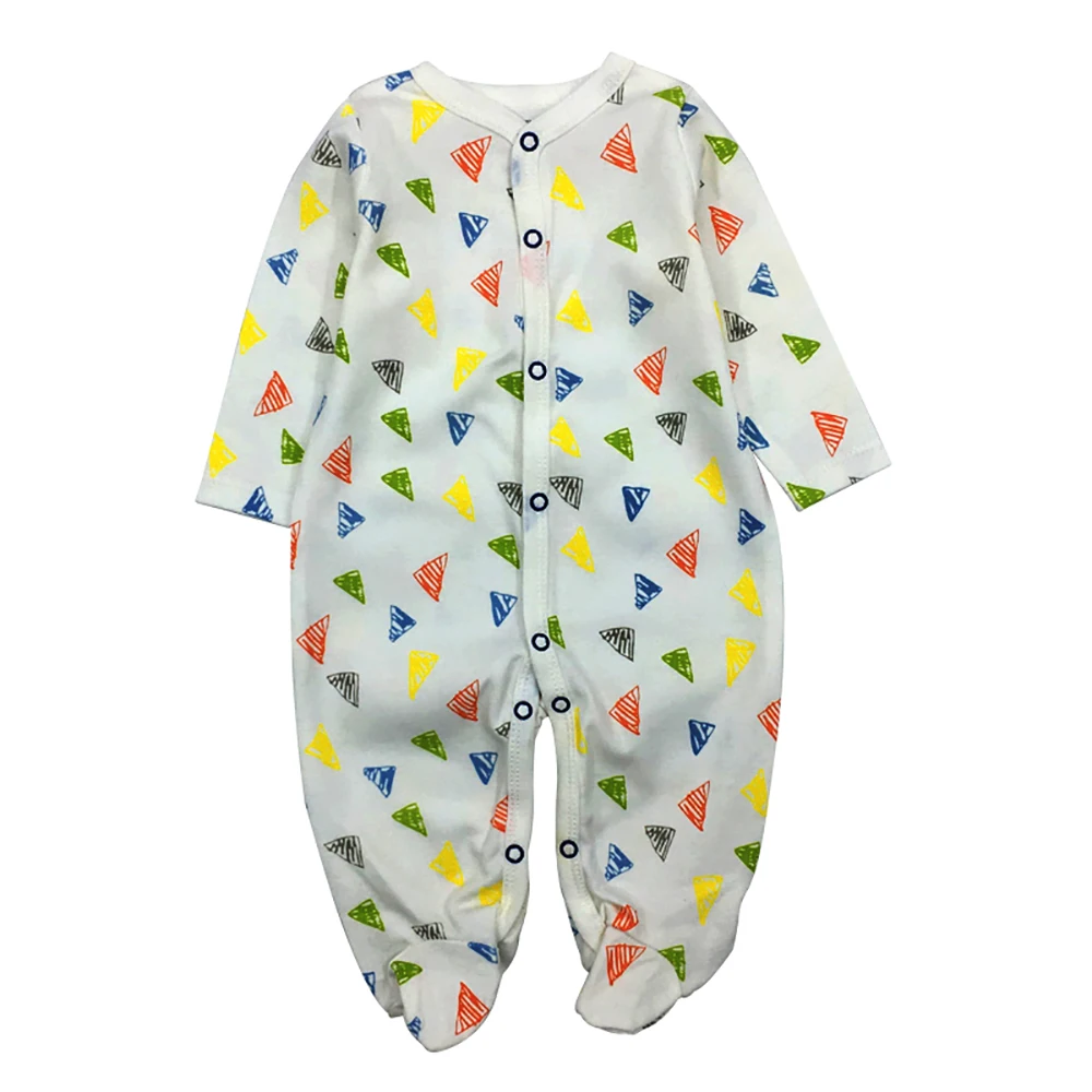 Baby Rompers Long Sleeves Comfortable Baby Sleepwear Toddler Infant Overalls Clothing Babies clothes Set Cotton Newborn Pajamas