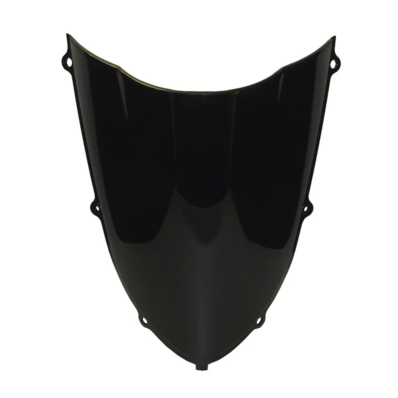 Waase для Kawasaki Z750S Z 750S 2005 2006 мотоцикл двойной пузырь ветер экран лобовое стекло щит экран - Цвет: Dark Smoke