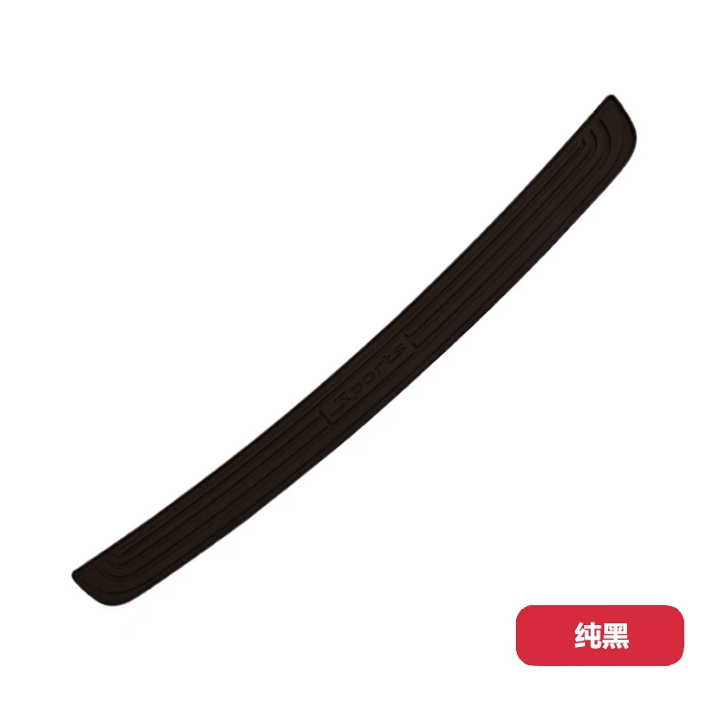 

Car accessories Rubber Rear Bumper Protector Sill Trunk Tread Plate Trim For For Hyundai Tucson Sports 2015-2018 Car-styling