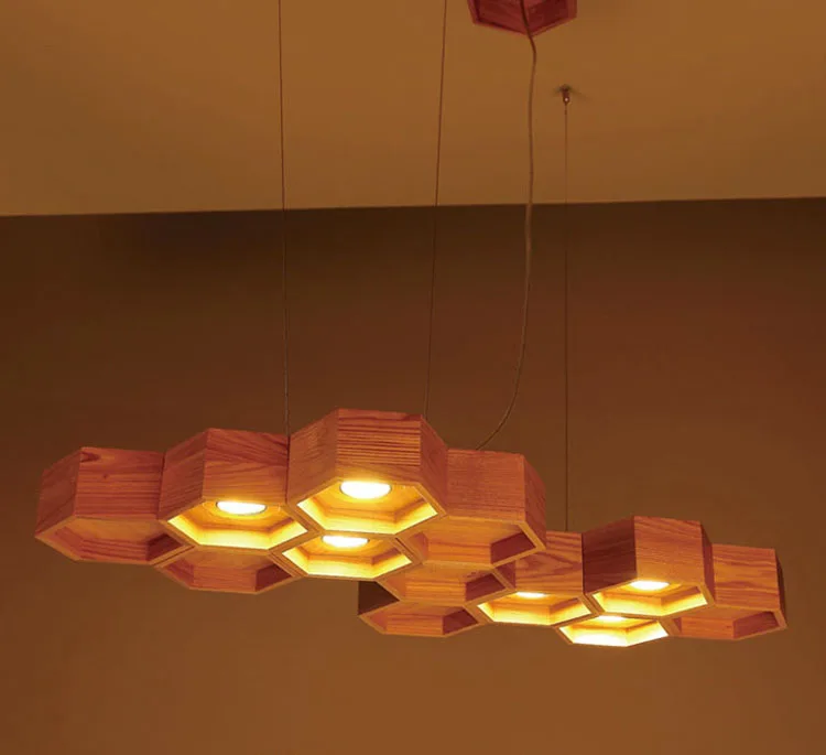 WOOD PENDANT LAMP 19