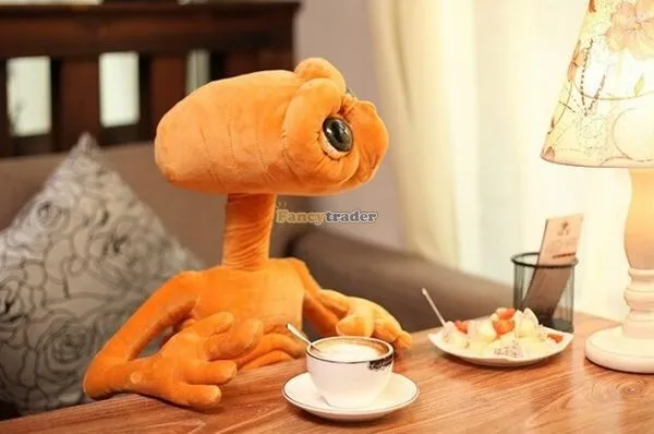 Fancytrader Hot Selling 31'' 80cm Super Cute Soft Stuffed JUMBO ET Alien Toy, Especial Gift Free Shipping FT50150 (4)